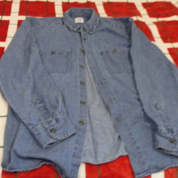 Open Trails Denim Medium Wash Jean Jacket - Picture 1 of 8